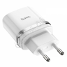 СЗУ 220В,  1USB 3.0 Quick Charger, белый HOCO C12Q (10шт в уп) Hoco