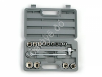 Набор головок ЕРМАК 16 пр. Набор головок ЕРМАК 16 пр.