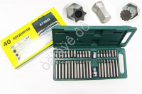 Набор вставок "АТ" TORX/SPLINE/6-гр 40пр АТ-0523