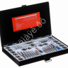 Набор плашек и метчиков 40пр. в металл. кейсе ЕРМАК