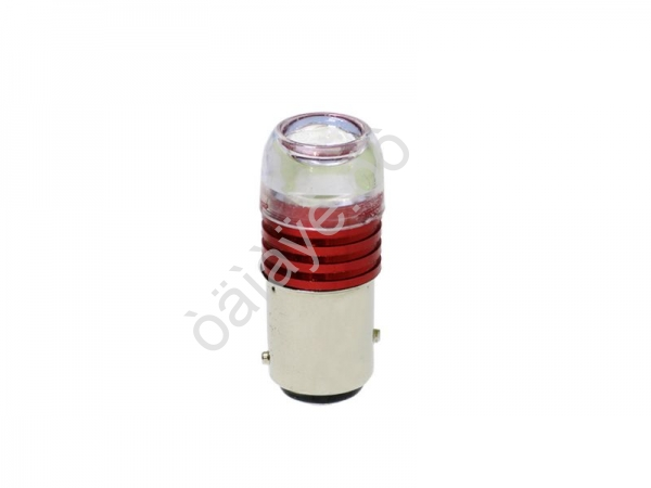 Светодиод стробоскоп красный 12V P21/5W BAY15D 1157 /1/50