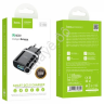 СЗУ 220В,  1хUSB 3.0 Quick Charger, черный HOCO C12Q (10шт в уп) Hoco