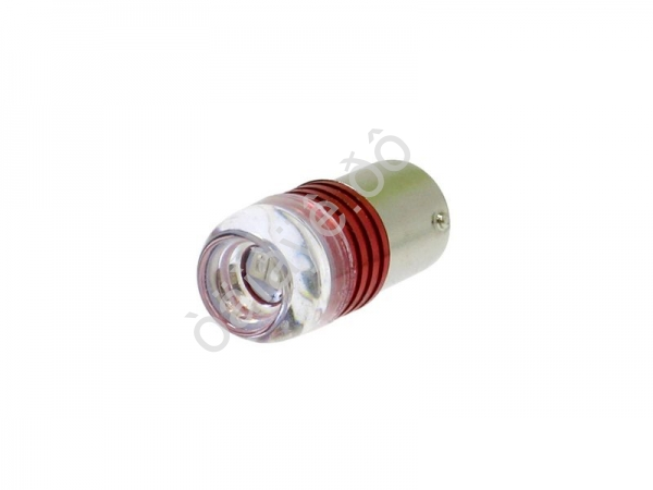 Светодиод стробоскоп красный 12V P21W BA15S 1156 /1/50