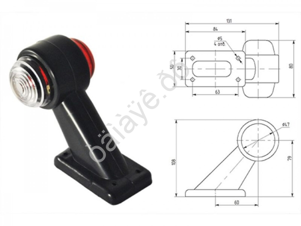 Указатель габаритов (аналог АТ1205, ГФ 3.4-00/01) /1/60 Указатель габаритов (аналог АТ1205, ГФ 3.4-00/01) /1/60