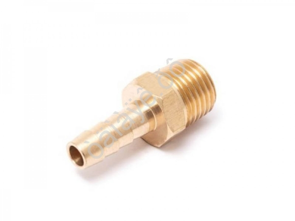 Фитинг штуцер наружная резьба 1/4"-"ёлочка" Ø6мм MH04/04 Фитинг штуцер наружная резьба 1/4"-"ёлочка" Ø6мм MH04/04