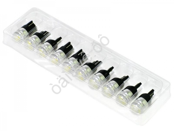 Светодиод 12V T10 2SMD(2835) W2.1x9.5d WHITE (уп-ка 10 шт.) 12T10-W/ORP16