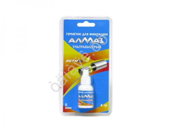 Герметик для фиксации "Алмаз" Ультрабыстрый 6гр. (блистер)