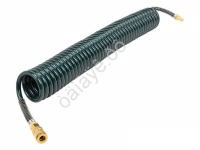 Шланг PU спиральный  8мм х 12мм х  10м с быстроразъемами (максимальное давление - 15bar, рабоч RockForce