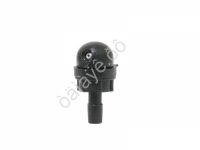 Жиклер омывателя круглый 1-й (черный, гайка) 25/200