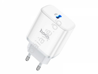СЗУ 220В, PD 1Type-C(20W), белый HOCO C104A (13шт в уп) Hoco