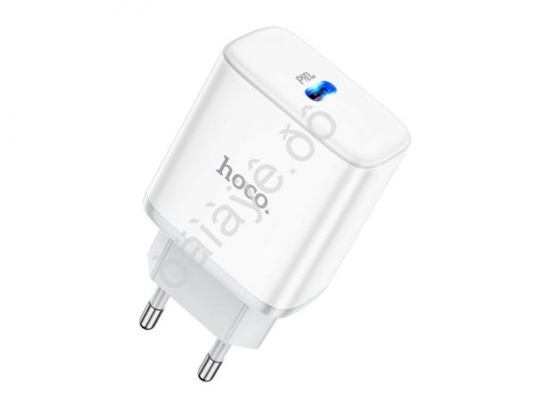 СЗУ 220В, PD 1Type-C(20W), белый HOCO C104A (13шт в уп) Hoco