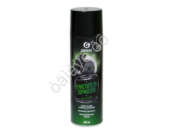 Очиститель тормозов Brake cleaner (аэрозоль 650 мл) GRASS