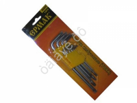 Набор ключей TORX-профиль 9пр.(75х3-170х9мм) ЕРМАК /1/10/50