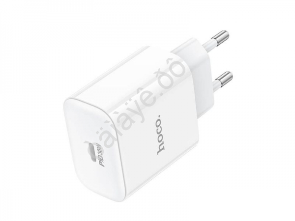 СЗУ 220В,  1хType-C (20W), белый HOCO C76A Plus (20шт в уп) Hoco