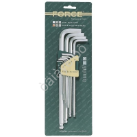 F5102XLВ Набор ключей-шестигран. длин с шаром 10пред  /1/10