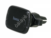 Держатель телефона на дефлектор, магнитный, черный HOCO СА65