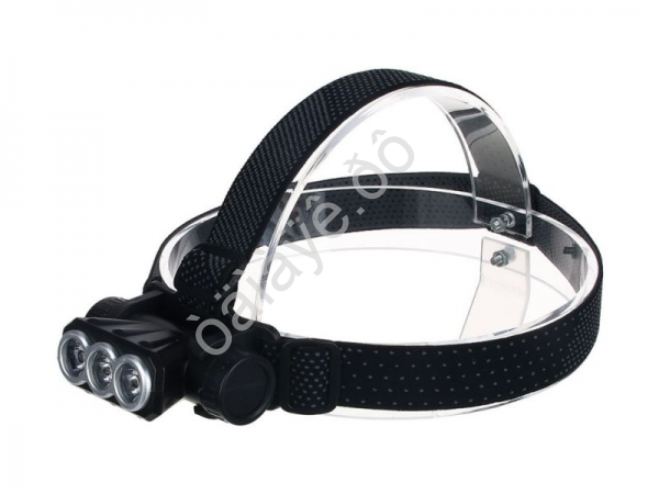 Фонарь на голову Ермак 3 LED, 1200мАч, 3 режима, 8,3х3,8х5,4см, USB кабель, пластик Фонарь на голову Ермак 3 LED, 1200мАч, 3 режима, 8,3х3,8х5,4см, USB кабель, пластик