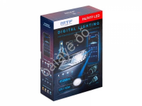 Светодиодные лампы MTF Light серии DIGITAL LIGHTING Н4/Н19, 12V, 55W, 4500lm, 3000-7000K, управление