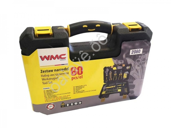 Набор инструмента 60пр 1/4"(6гр.)(5-13мм) WMC TOOLS