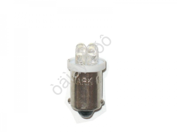 Светодиод 12V T 8 4LED BA9S WHITE "Маяк" /10