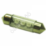 Светодиод 12V T11x36/38 S8,5 3SMD (3,5x2,8) BLUE "Маяк" /10