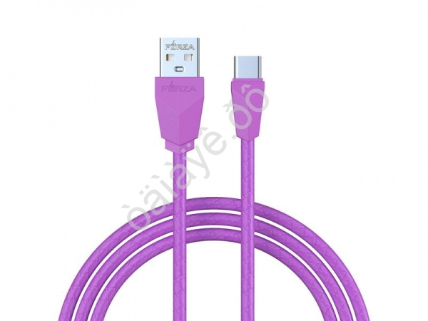 Дата-кабель универ. USB--Type-C, Комфорт, 1м, 1А, PVC, FORZA