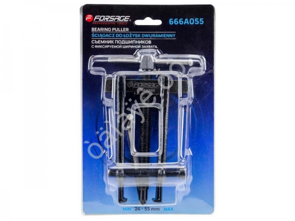 Съемник подшипников с фиксируемой шириной захватов 24-55 мм. Forsage