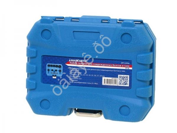 Набор головок для поврежденных болтов и гаек 10 пр. МАЯКАВТО™ /1/20_ Набор головок для поврежденных болтов и гаек 10 пр. МАЯКАВТО™ /1/20_