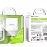 СЗУ 220В,  1хType-C (20W)+кабель lightning USB/ Iphone/-Type-C(X36), белый HOCO C76A Plus (20шт в уп) Hoco