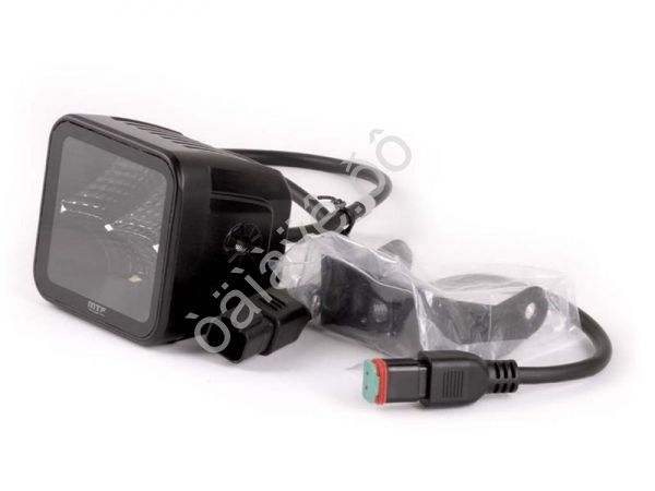 Прожектор светодиодный MTF LIGHT серия STYLE 12-36V, 40W, 3000lm, ECE R10, квадратный, шт.