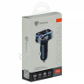 АЗУ в прикуриватель с подсветкой 12/24 В, 70 Вт QC, PD 2*Type-c/2*USB-A, алюминий, пластик BY