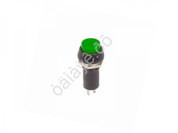 Кнопка 250v 1A(2c) ON-(OFF) зелёная1/10