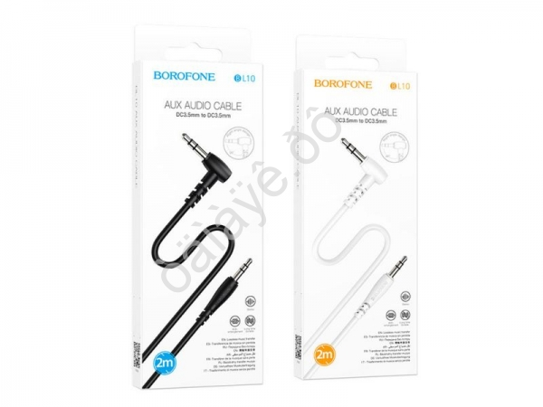 Аудио кабель AUX 3,5мм 1м Borofone BL10