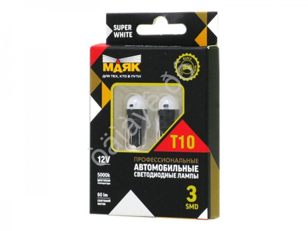 Светодиод 12/5 3SMD(2835) W2.1x9.5d SUPER WHITE BLK02 Светодиод 12/5 3SMD(2835) W2.1x9.5d SUPER WHITE BLK02