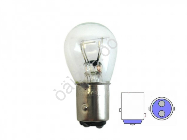 Лампа АВТОСВЕТ А 12V 21+5 ВАY15d  /100/1000