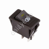 Выключатель клавишный 12V 35А (4с) ON-OFF  с желтой LED подсветкой  (ASW-17D)  REXANT