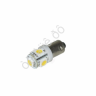 Светодиод 12V T 8 5SMD BA9S WHITE "Маяк" /10