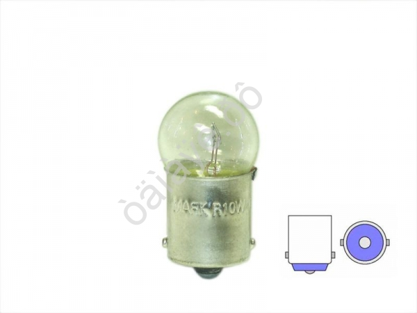 Лампа МАЯК ULTRA А12V 10W ВА15S /10