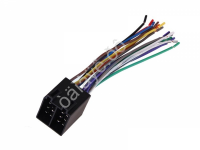 Разъемы для автомагнитол Евро ISO, сдвоенный штекер акустика+питание REXANT