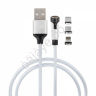 Дата-кабель универ. 3в1, Lightning/MicroUSB/Type-C магнитный, 1м, 2.4А, NG Дата-кабель универ. 3в1, Lightning/MicroUSB/Type-C магнитный, 1м, 2.4А, NG