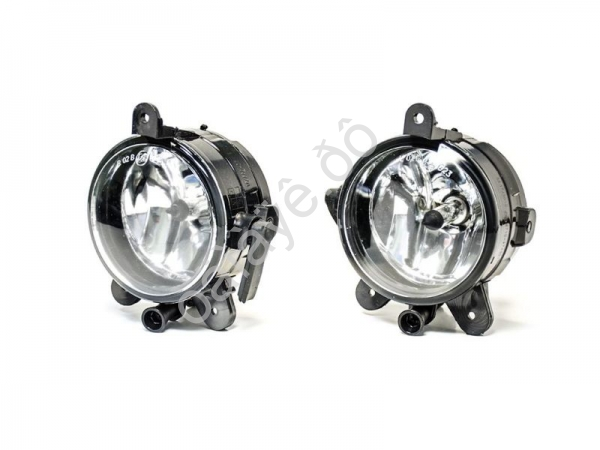 Противотум. фары с лампой для Приоры старого образца, белые /1/30