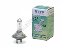 Лампа MTF H7 24V70W Standart+30% 2900K (Корея)