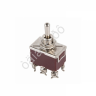 Тумблер 250V 15А (6c) (ON)-OFF-(ON) двухполюсный (KN-223) REXANT Тумблер 250V 15А (6c) (ON)-OFF-(ON) двухполюсный (KN-223) REXANT