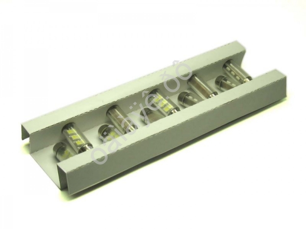 Светодиод 12V T11x36/38 S8,5 6SMD (3,5x2,8) WHITE "Маяк" /10