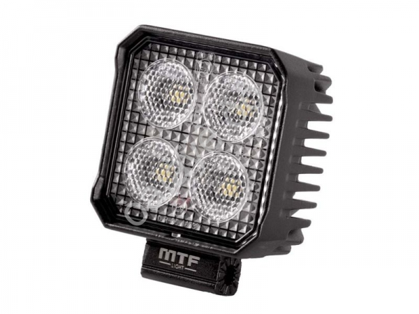 Фонарь светодиодный MTF LIGHT дополнительного освещения 12/24V, 20W, 2000lm, ECE R10, квадратный, шт