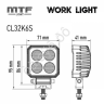 Фонарь светодиодный MTF LIGHT дополнительного освещения 12/24V, 20W, 2000lm, ECE R10, квадратный, шт