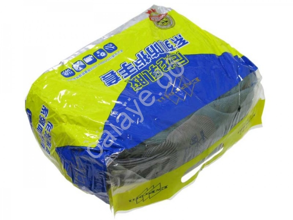 Перчатки прорезиненные с текстурой (серо-зеленые)  /12