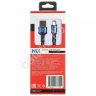 Дата-кабель универ. USB--Type-C, ткан. оплетка, 1.5м, 3А, QC 3.0, NG