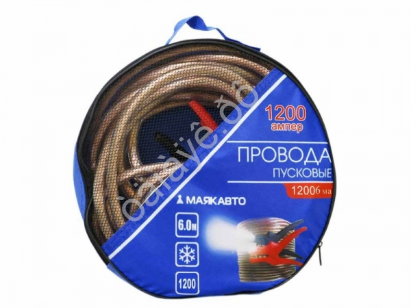 Провод прикуривателя 1200А, L=6м МАЯКАВТО™ 1/5_