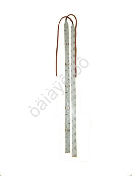 Лента  18 SMD 5050 30см красная (белая осн.), (блистер, 2шт) М5  1/300_